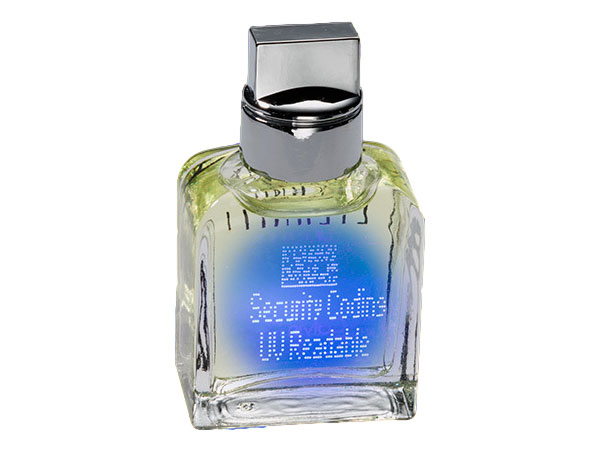 Application of Laser Marking Machine at the bottom of cosmetic packaging bottles