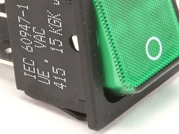 Application of small character code inkjet printer in electronic components